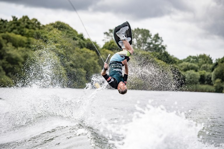 Mike Collingwood at the 2022 Malibu Boats UK Wakeboard And Wakesurf Nationals - Photo Mantis Pro Media